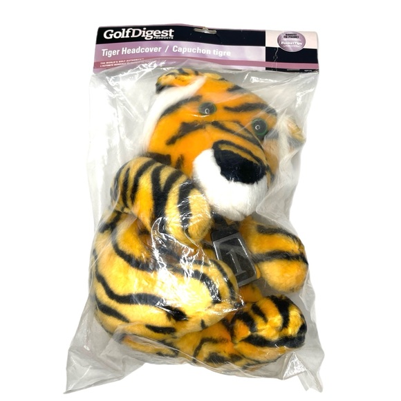 Golf Digest Tiger Plush Headcover - Picture 2 of 11